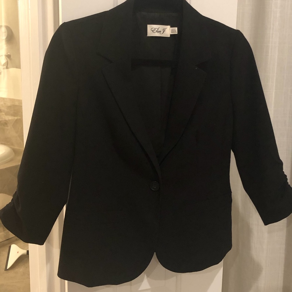 Eliza J Black Blazer SZ Small